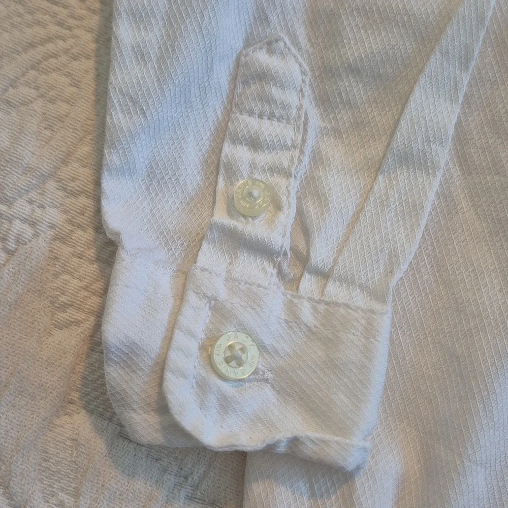 Janie and Jack boys 18 - 24 months white long sleeve button up shirt VGUC - Picture 3 of 5